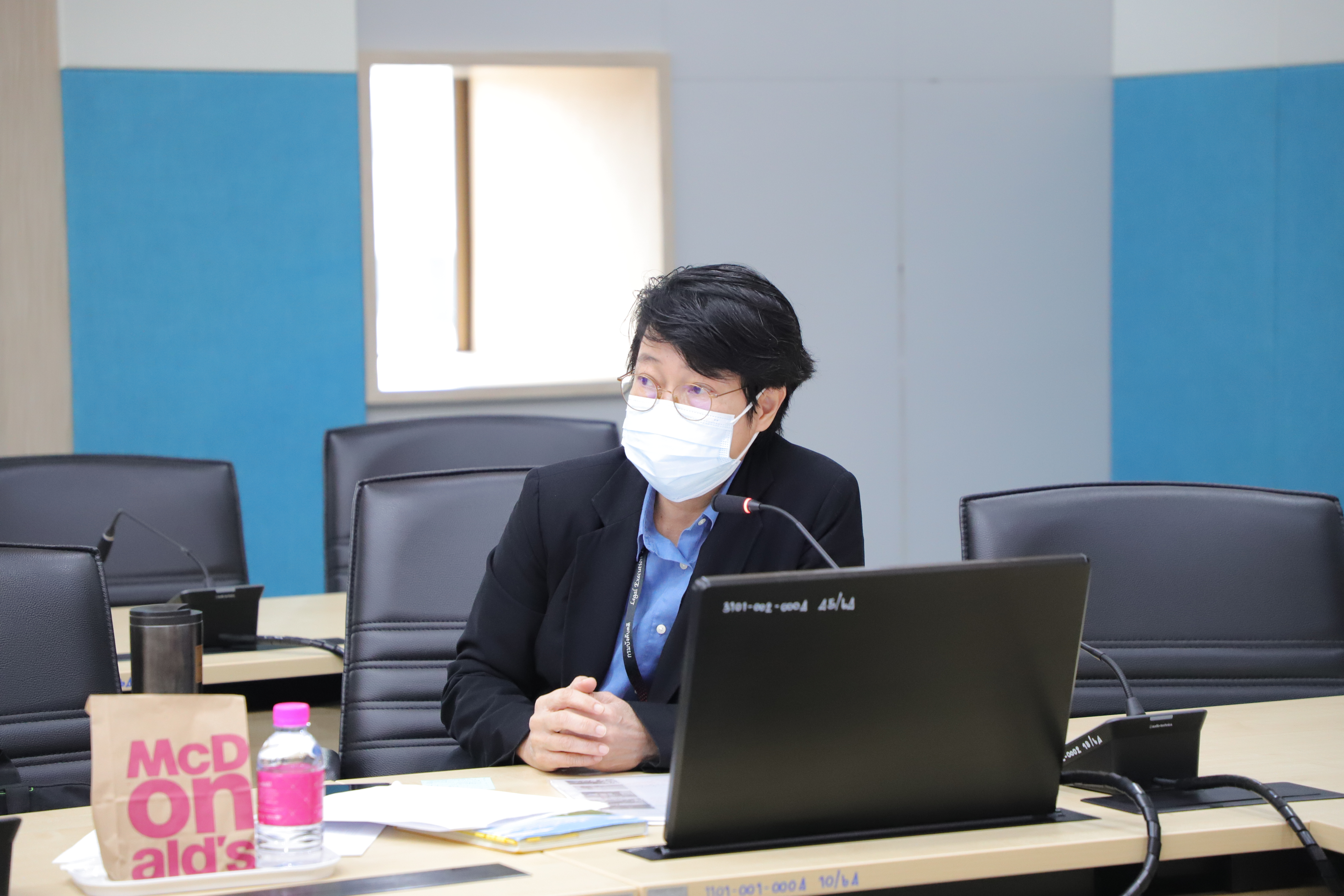 กรมบังคับคดีร่วมกับกรมคุ้มครองสิทธิและเสรีภาพ ประชุมหารือการจัดงานมหกรรมไกล่เกลี่ยหนี้สินครัวเรือน ผ่านระบบ Cisco Webex Meeting